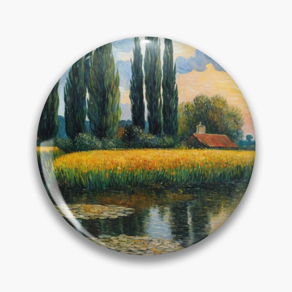 Item preview, Tranquil Lakeside Glow designed and sold by Undersea Ai Art.