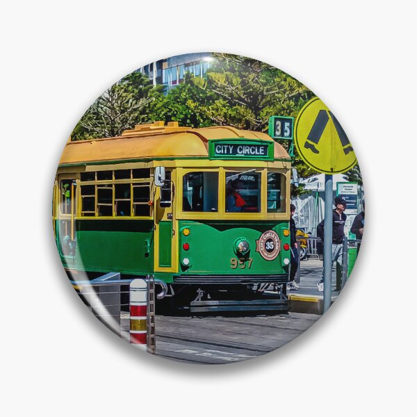 Item preview, City Circle Tram at the Docklands - Melbourne, Victoria, Australia designed and sold by Steven Jodoin.