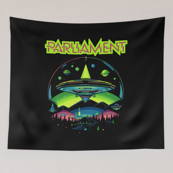 Item preview, Parliament Funkadelics Mothership U.F.O Rock Funk Throwback designed and sold by DICDELZELL.