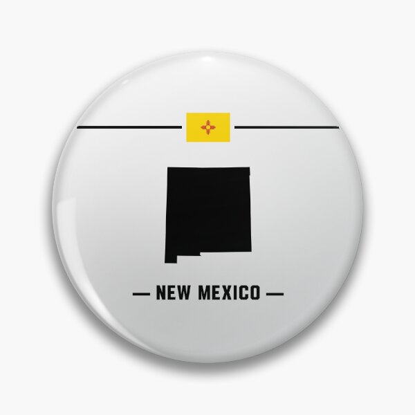 Item preview, New Mexico State Pride, Zia Sun & Silhouette Minimalist Design designed and sold by mashmosh.