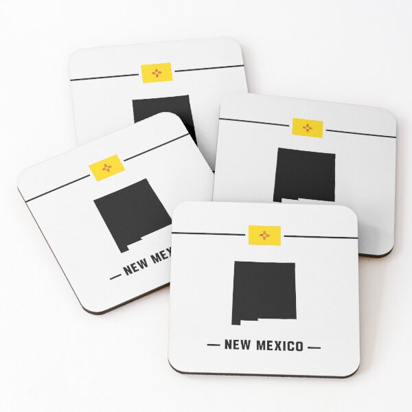 Item preview, New Mexico State Pride, Zia Sun & Silhouette Minimalist Design designed and sold by mashmosh.