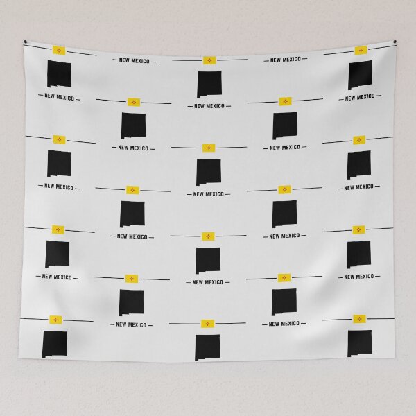 Item preview, New Mexico State Pride, Zia Sun & Silhouette Minimalist Design designed and sold by mashmosh.