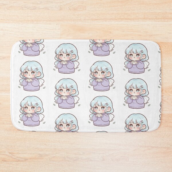 Item preview, Cute Kawaii Coffee Girl Illustration | Cozy Pastel Chibi Character for Stickers & POD designed and sold by CozyPops.