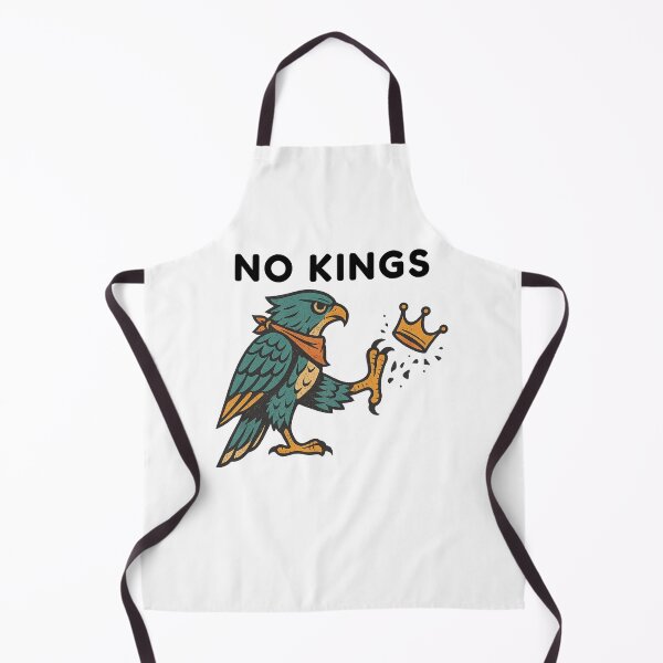 Item preview, No Kings Statement Bird Illustration – Anti Monarchy Freedom Artwork designed and sold by flagylART.