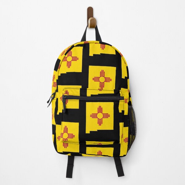 Item preview, New Mexico State Map - Zia Sun Symbol Pride designed and sold by mashmosh.