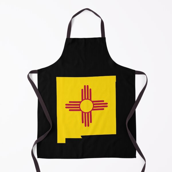 Item preview, New Mexico State Map - Zia Sun Symbol Pride designed and sold by mashmosh.
