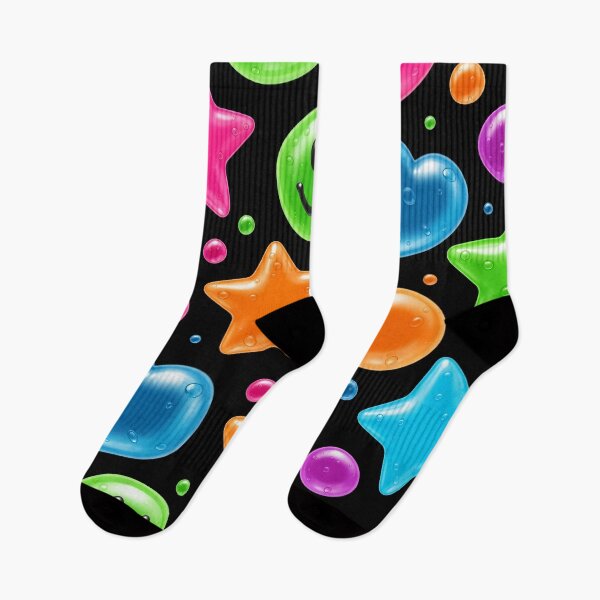 Item preview, Candy Neon Icons designed and sold by Kaleidoscope Print.