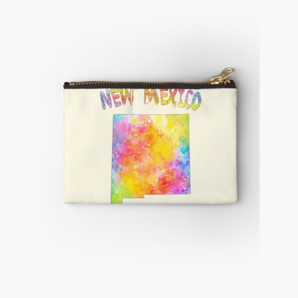 Item preview, Vibrant New Mexico, Artistic Watercolor State Map designed and sold by mashmosh.