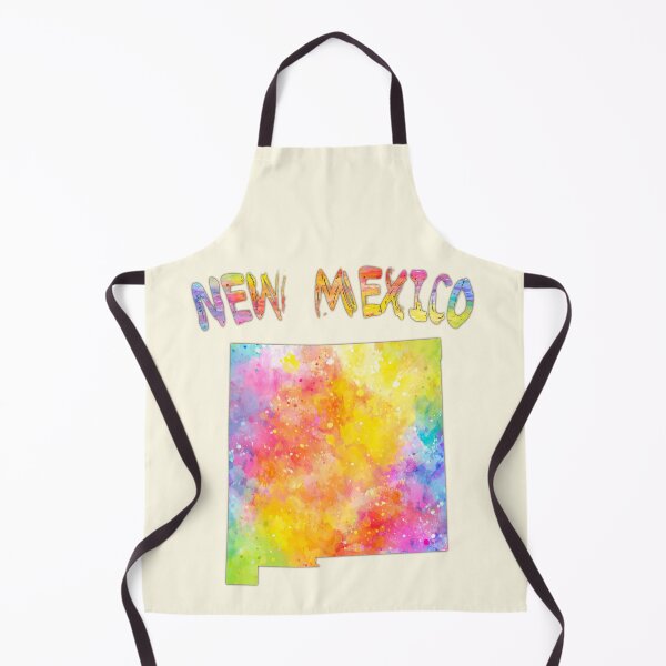 Item preview, Vibrant New Mexico, Artistic Watercolor State Map designed and sold by mashmosh.
