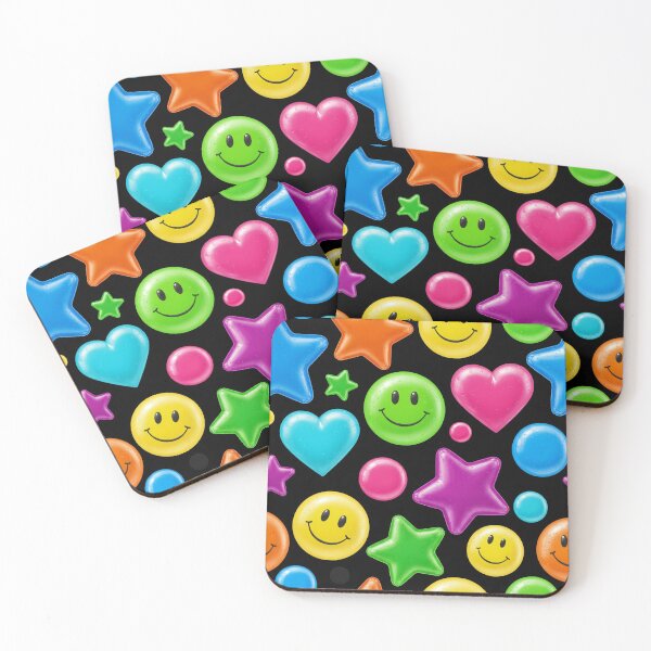 Item preview, Jelly Smiley Pop designed and sold by Kaleidoscope Print.
