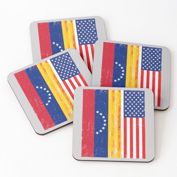 Item preview, USA and Venezuela Mix, Venezuela and American Flags, Banderas de Venezuela & USA designed and sold by #mossasdesign.