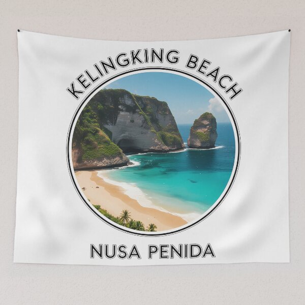 Item preview, Kelingking Beach  - Summer Vibes - Nusa Penida - Indonesia Escape designed and sold by inkNext.