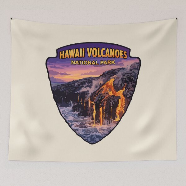 Item preview, Hawaii Volcanoes National Park Sticker designed and sold by Gideon Emmerich.