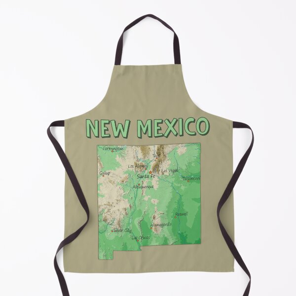 Item preview, New Mexico State Retro Map - Vintage Land of Enchantment Art designed and sold by mashmosh.