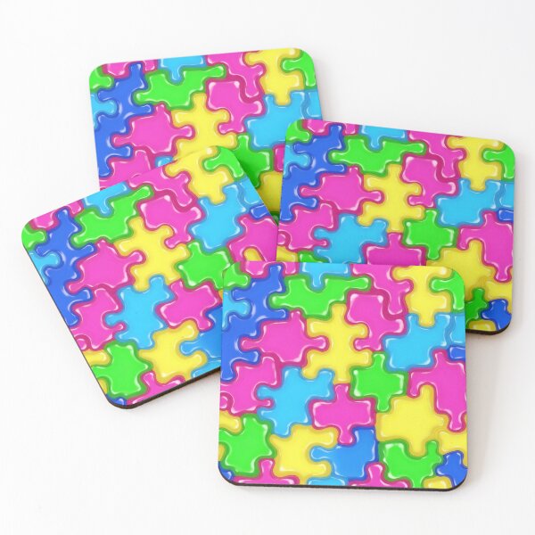 Item preview, Glossy Puzzle Pop designed and sold by Kaleidoscope Print.