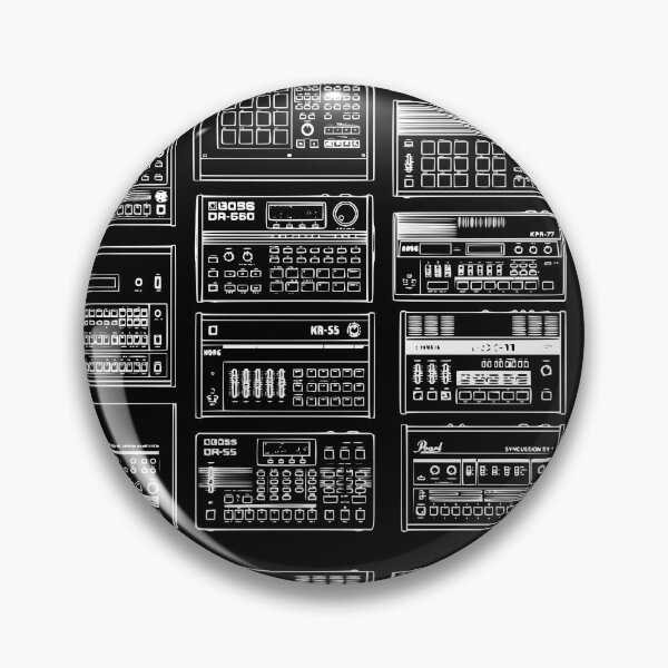 Item preview, Beat Makers - Drum Machines - in White designed and sold by Kathunk Designs.