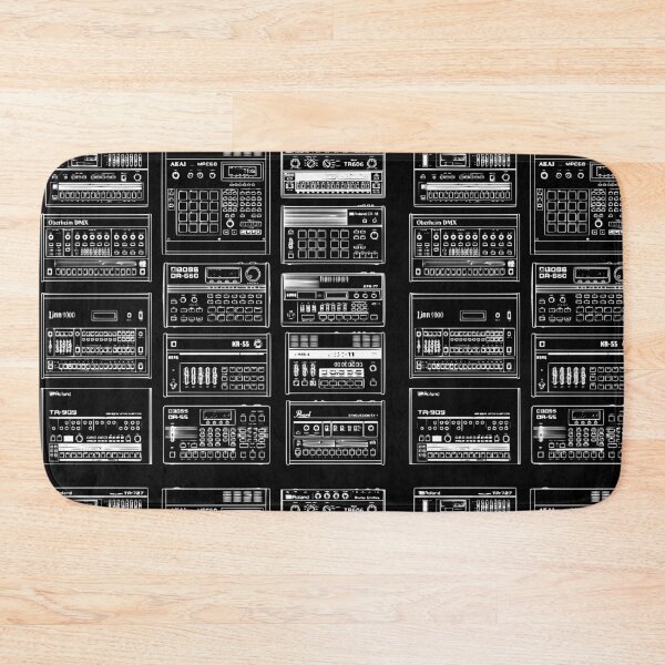 Item preview, Beat Makers - Drum Machines - in White designed and sold by Kathunk Designs.