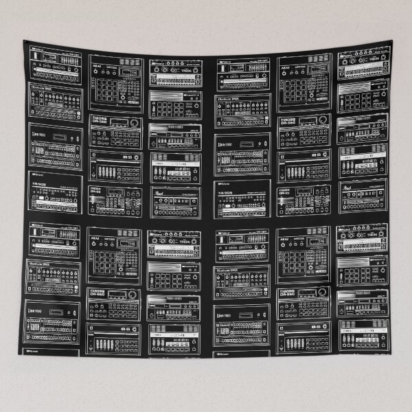 Item preview, Beat Makers - Drum Machines - in White designed and sold by Kathunk Designs.