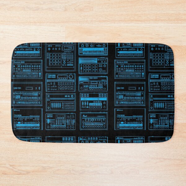 Item preview, Beat Makers - Drum Machines - In Blue designed and sold by Kathunk Designs.