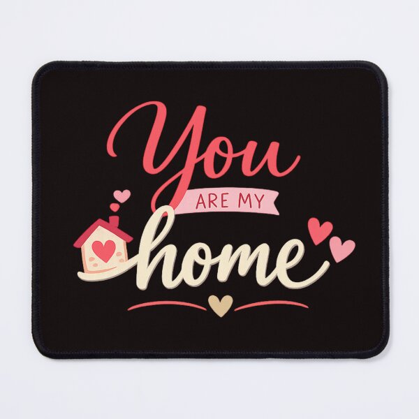 Item preview, You Are My Home – Minimalist Valentine's Day Graphic with a Heart designed and sold by FrameFlow.