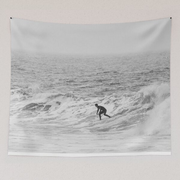 Item preview, Surfer on Wave in Open Ocean designed and sold by judahgrubb.