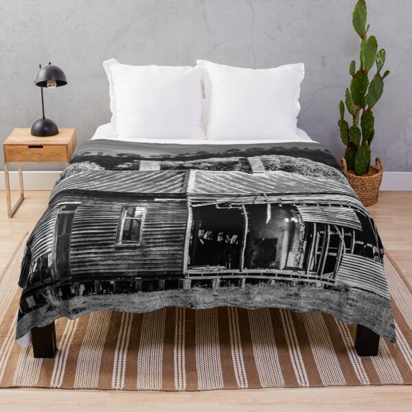 Item preview, Abandoned Australian Cottage Under a Dark Sky designed and sold by Michael van der Hoorn.