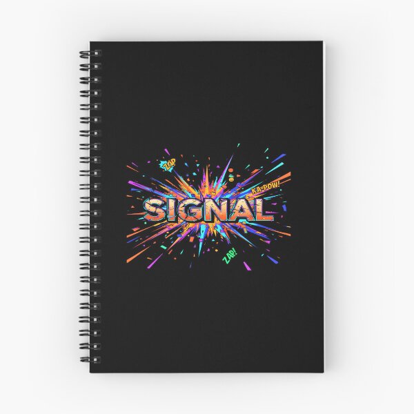 Item preview, SIGNAL Comic Book Explosion - Retro Pop Art Style designed and sold by Dakson Design - Fantasy Art.