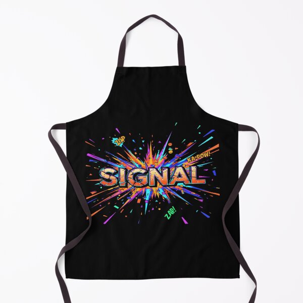 Item preview, SIGNAL Comic Book Explosion - Retro Pop Art Style designed and sold by Dakson Design - Fantasy Art.