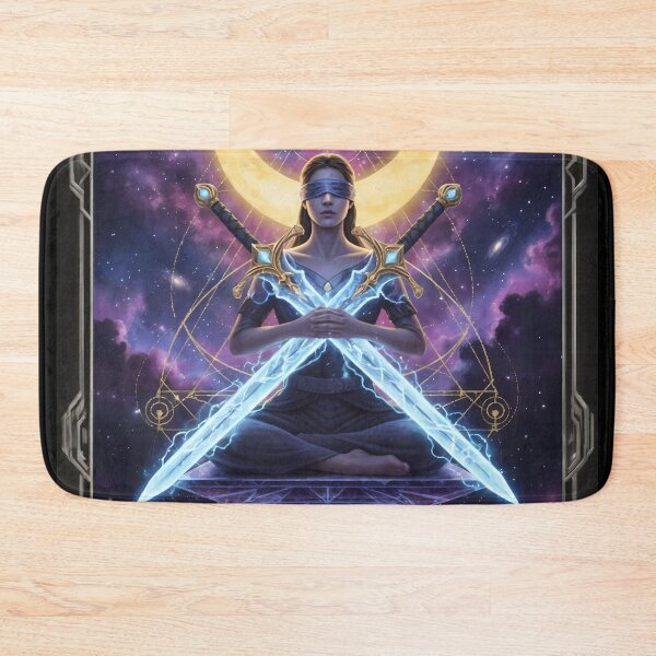 Item preview, Two of Swords - Cosmic Tarot Edition designed and sold by KYOFRAME.