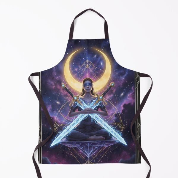 Item preview, Two of Swords - Cosmic Tarot Edition designed and sold by KYOFRAME.