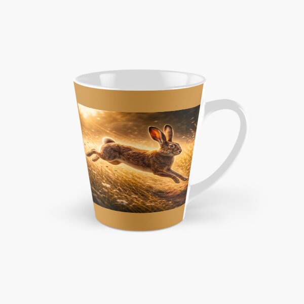 Item preview, Brown Hare – Meadow Sprint Wildlife Art designed and sold by GeoWild Designs.
