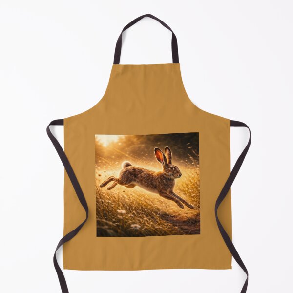Item preview, Brown Hare – Meadow Sprint Wildlife Art designed and sold by GeoWild Designs.