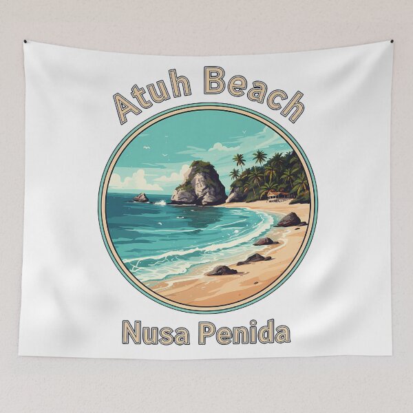 Item preview, Atuh Beach - Summer Vibes - Nusa Penida - Indonesia Escape designed and sold by inkNext.