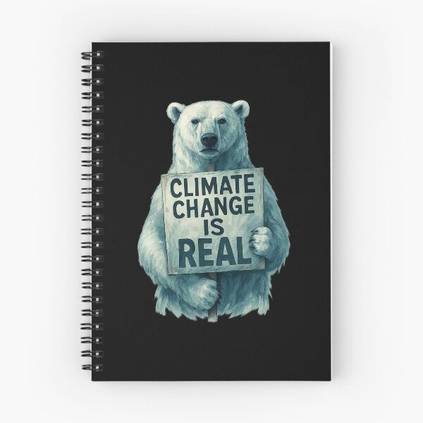 Item preview, Polar Bear Climate Protest - Powerful Eco Statement designed and sold by MKreative Studio.
