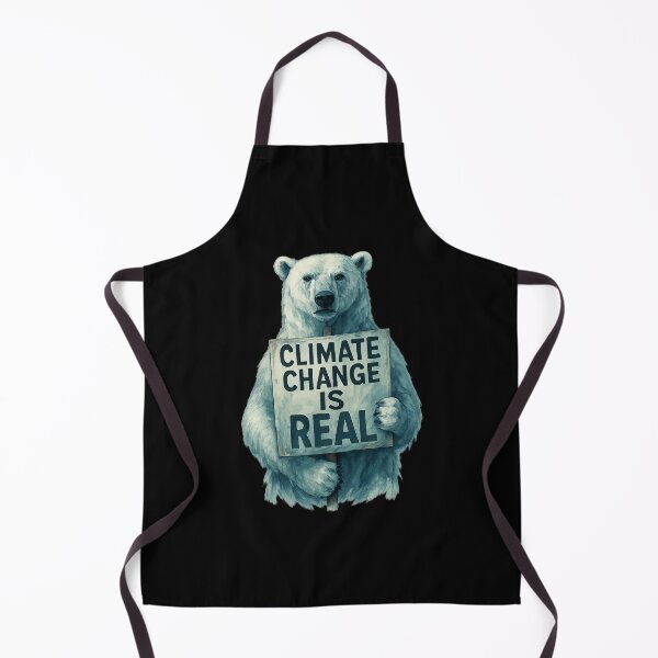 Item preview, Polar Bear Climate Protest - Powerful Eco Statement designed and sold by MKreative Studio.