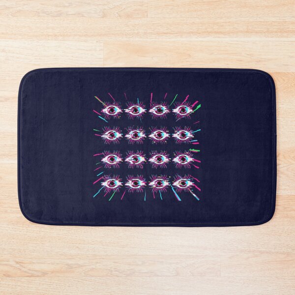 Item preview, Hypnotic Glitch Eyes Pattern - Psychedelic Weirdcore Aesthetic designed and sold by Dakson Design - Fantasy Art.