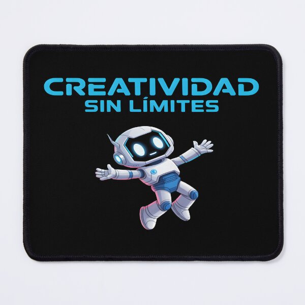 Item preview, Creatividad Sin Límites - Limitless Creativity Cute Robot designed and sold by Dakson Design - Fantasy Art.