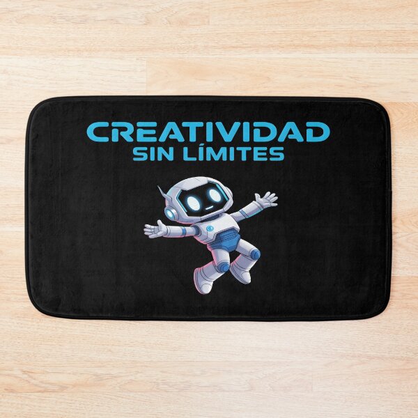 Item preview, Creatividad Sin Límites - Limitless Creativity Cute Robot designed and sold by Dakson Design - Fantasy Art.