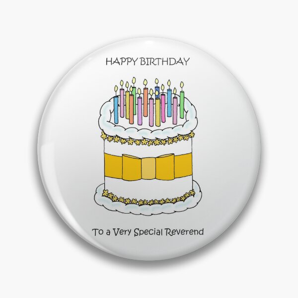 Item preview, Happy Birthday Reverend designed and sold by KateTaylor.
