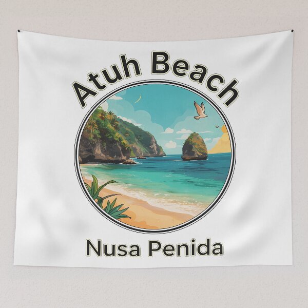 Item preview, Atuh Beach - Summer Vibes - Nusa Penida - Indonesia Escape designed and sold by inkNext.
