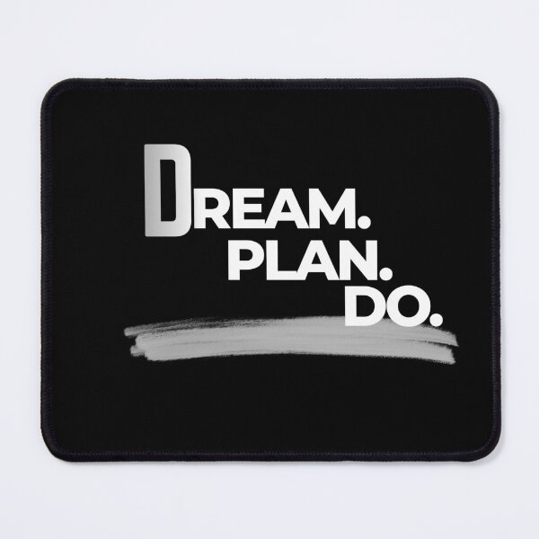 Item preview, Dream Plan Do – Minimal Productivity Mindset Design designed and sold by AdicretorDesign.