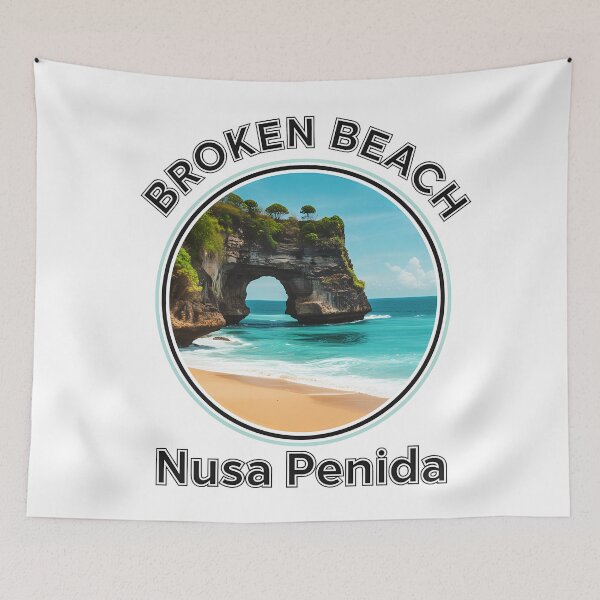 Item preview, Broken Beach - Summer Vibes - Nusa Penida - Indonesia Escape designed and sold by inkNext.