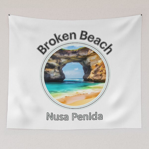 Item preview, Broken Beach - Summer Vibes - Nusa Penida - Indonesia Escape designed and sold by inkNext.