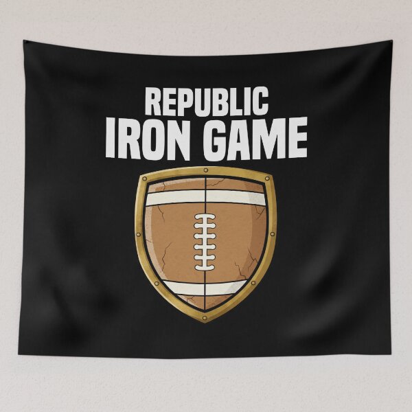Item preview, REPUBLIC IRON GAME - NEW ENGLAND FOOTBALL designed and sold by KEF Custom.
