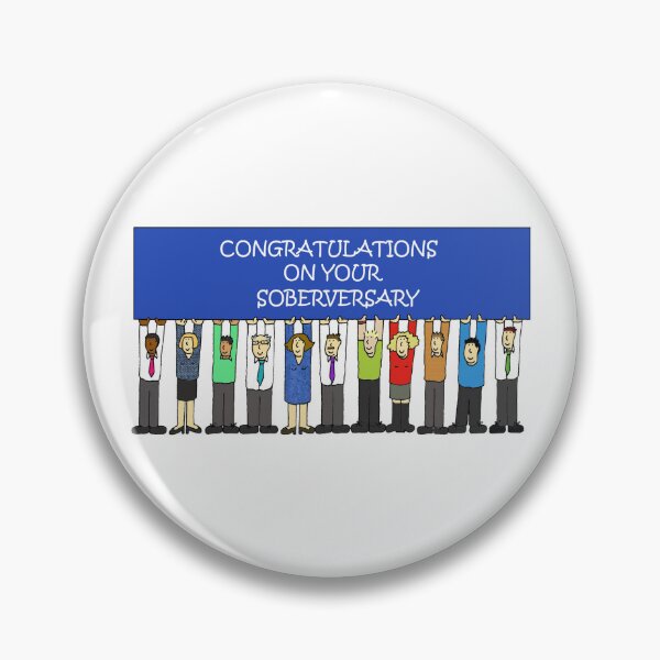 Item preview, Congratulations on Your Soberversary designed and sold by KateTaylor.