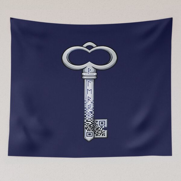 Item preview, Ancient Runes to Digital QR - The Master Key designed and sold by Dakson Design - Fantasy Art.