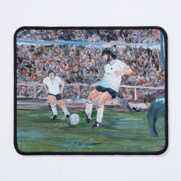 Item preview, FA Cup Final 1981 Ricky Villa Goal for Tottenham Hostpur Oil Painting designed and sold by martydav.