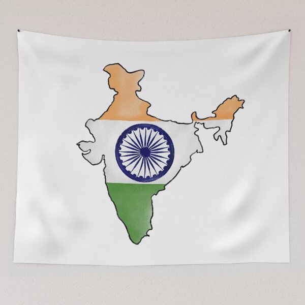 Item preview, India Map designed and sold by Shaibi's.