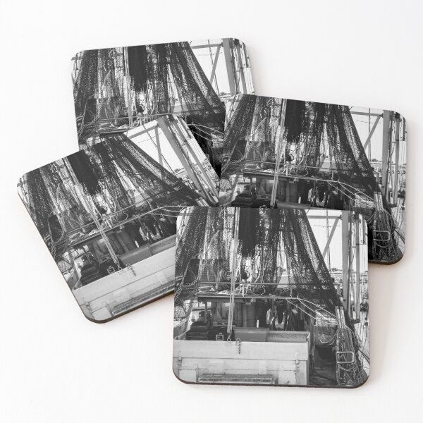 Item preview, Fishing Nets on a Working Harbour Boat designed and sold by Michael van der Hoorn.