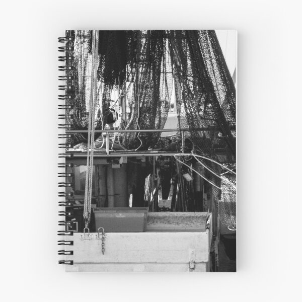 Item preview, Fishing Nets on a Working Harbour Boat designed and sold by Michael van der Hoorn.